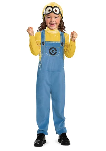 Vista 2 de Disfraz Infantil de Minion Bob Multicolor