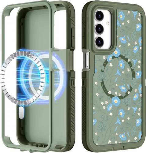 Vista 157 de Funda para Moto G 5G 2024 – Compatible con MagSafe para mujeres y niñas, bonita funda protectora magnética para teléfono, diseño femenino Kawaii