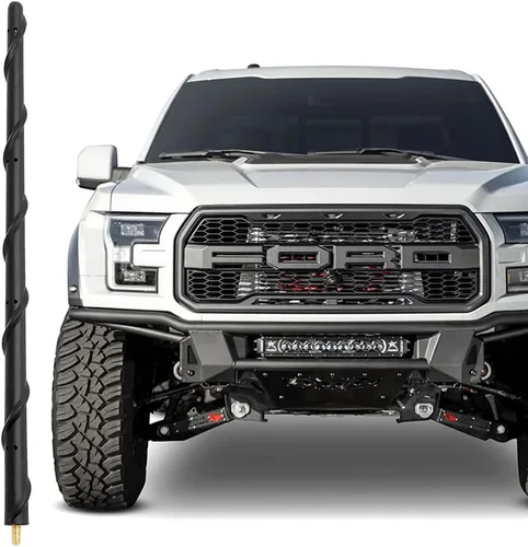 Vista 21 de KSaAuto Antena corta para Dodge Ram 1500 2500 3500 2009-2025, repuesto de antena de camión Ram Classic Warlock, 6 3/4 pulgadas, a prueba de lavado