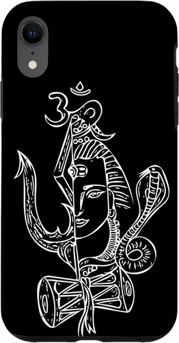 Vista 25 de Lord Shiva Hindu God Spiritual Yogi Inspirational Yoga Case for iPhone 17