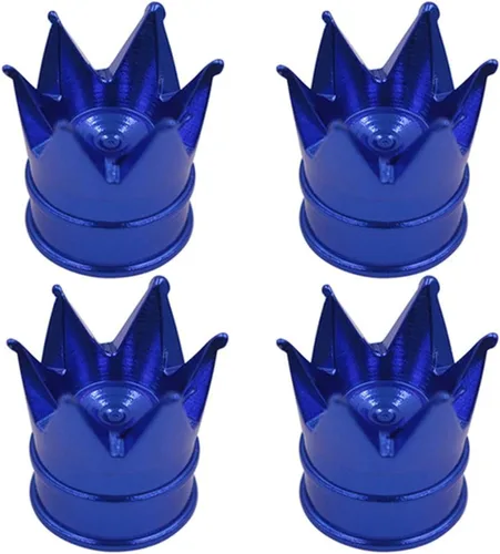 Vista 14 de Tapas de Vástago de Válvula de Neumático de Coche 4 PIEZAS Cubiertas Universales de Vástago Juego de Tapas de Válvula de Neumático de Aluminio