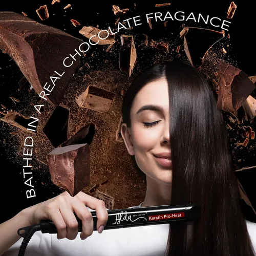 Vista 4 de Alda Chocolate - Sistema de alisado permanente con queratina brasileña (4.0 fl oz)