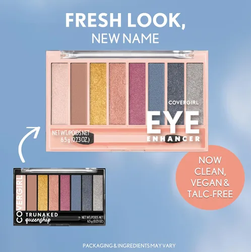 Vista 3 de COVERGIRL Paleta de sombras de ojos Eye Enhancer, 850 Queenship (El empaque puede variar)