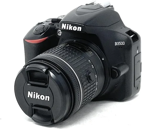 Vista 9 de Nikon VBA550K001 D3500 + AF-P DX 18–55 Kit de realidad virtual - negro