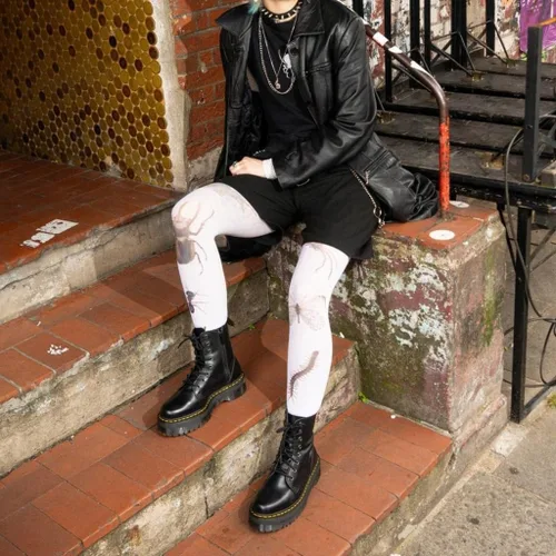 Vista 3 de Dr. Martens Jadon Smooth Leather Platform Boots