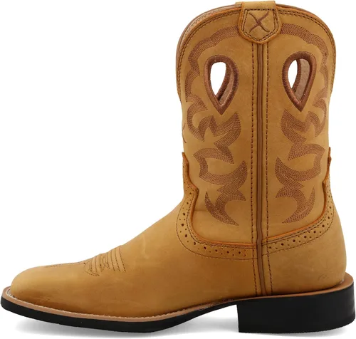 Vista 2 de Twisted X Women's 9" Ruff Stock, Wide Square Toe with CellSole