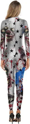 Vista 9 de Scary Halloween Jumpsuits for Women - Halloween Costumes Halloween Party Costume for Halloween Party Halloween Cosplay