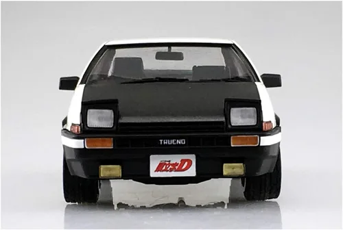 Vista 8 de Aoshima Fujiwara Takumi AE86 Trueno Project-D Kit de modelo a escala 1:24 para Toyota