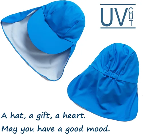 Vista 9 de Traje de baño para bebé niño con protección solar UPF 50+, de una pieza, con gorro