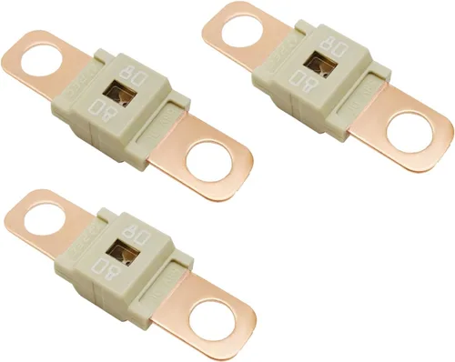 Vista 10 de Fusible AMI/Midi de 3 piezas, 100 amperios de alta corriente, atornillado, universal para automóviles, camiones, vehículos de construcción