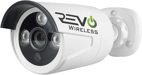 Vista 11 de Revo America Sistema de vigilancia inalámbrico 4 Ch. NVR con 4 cámaras bala inalámbricas HD