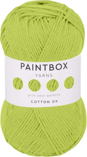 Vista 58 de Paintbox Yarns - Hilo 100% algodón DK, 1.76 onzas, 137 yardas, 410.1 ft #401 Papel blanco