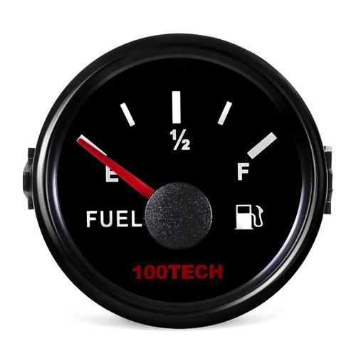 Vista 6 de 100TECH - Medidor de combustible marino de 0-30 ohmios, 2.047 in, 2-1/16, color blanco