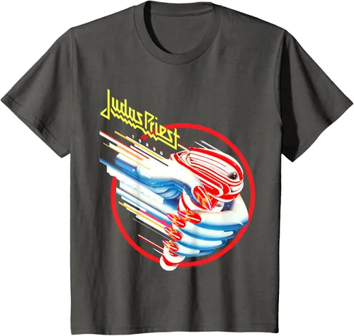 Vista 15 de Judas Priest Camiseta Turbo Album Negro