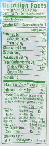 Vista 2 de Dole California Dátiles picados, frutas secas, aperitivo sin gluten, bolsa de 8 onzas
