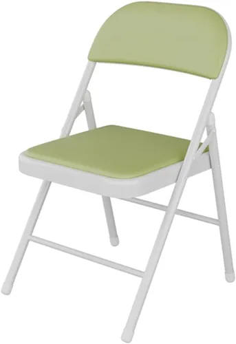 Vista 8 de Sillas plegables muebles simple metal silla de conferencias casero restaurante comedor silla oficina ordenador silla