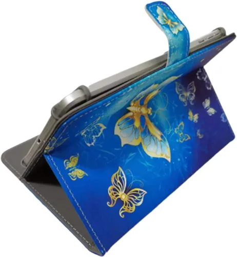 Vista 3 de Funda para Tablet PC de 7''/7.85''/8'', Funda con Soporte Plegable y Sólido, Compatible con Todas las Tabletas PC Universales de 7/7.85/8 pulgadas