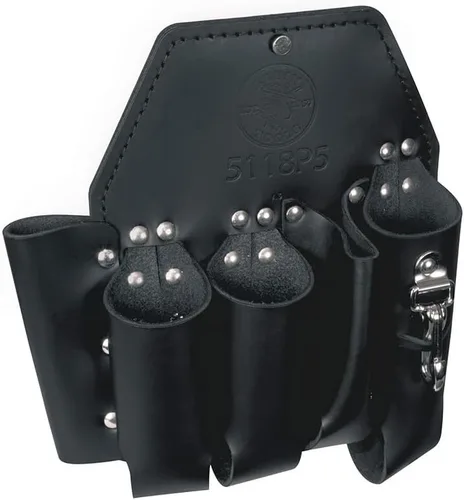 Vista 2 de Klein Tools 5118P4 Bolsa de herramientas para electricista, 4 bolsillos, 8 pulgadas x 11 pulgadas
