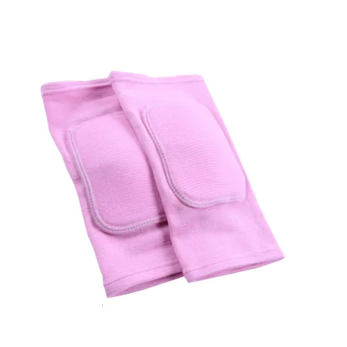 Vista 2 de Rodilleras suaves de algodón para voleibol, tenis, 1 par, para mujer, para baile de poste, yoga, para uso atlético, ciclismo, gimnasio