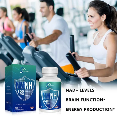 Vista 8 de NMNH 500mg por porción (mononucleótido de dihidronicinamida), NAD orgánico puro, más eficaz que NMN para antienvejecimiento, energía, inmunidad