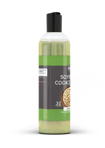 Vista 2 de Birch & Meadow 16 onzas líquidas de aceite de cocina de soja, sabor suave y neutro