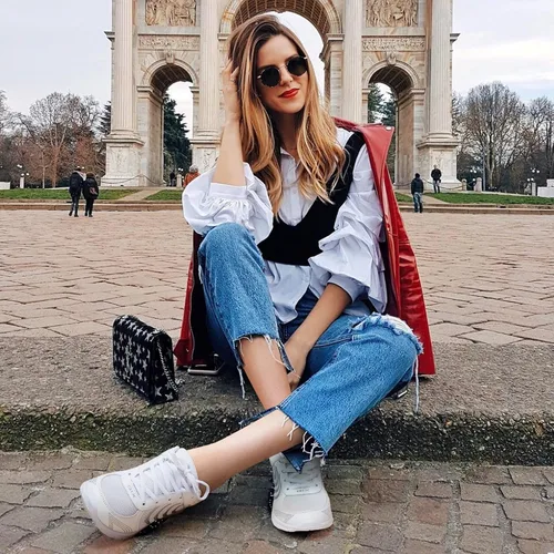 Vista 2 de Alicegana Zapatillas para mujer Zapatos para correr Zapatillas de deporte de moda para mujer Zapatos de tenis ligeros casuales