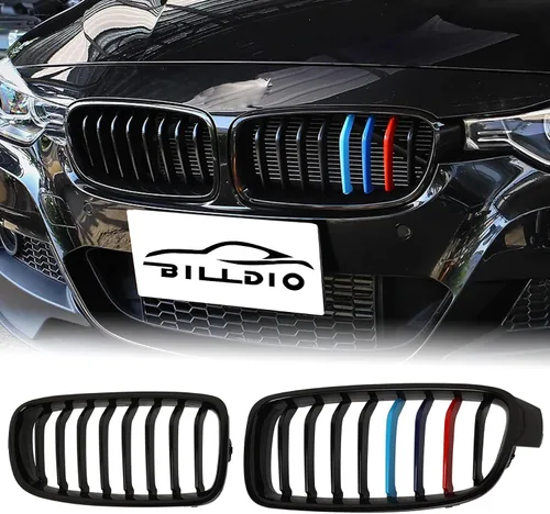 Vista 39 de Parrilla G20 - Parrilla de Riñón Negra Compatible con Serie 3 G20 316i/318i/320i/328i/330i/335i/340i de 2019-2022 Negro Brillante Diamante