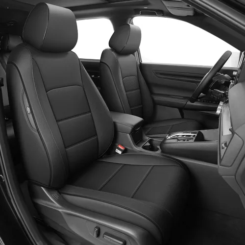 Vista 25 de Seat Covers for Mazda 3 2014 2015 2016 2017 2018 Custom Fit,Faux Leather Waterproof AirbagCompatible Car Seat Cover Full Set Black