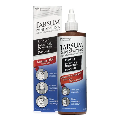 Vista 10 de Tarsum Champú para psoriasis extra fuerte, champú y acondicionador de alquitrán de carbón para psoriasis del cuero cabelludo, dermatitis seborreica