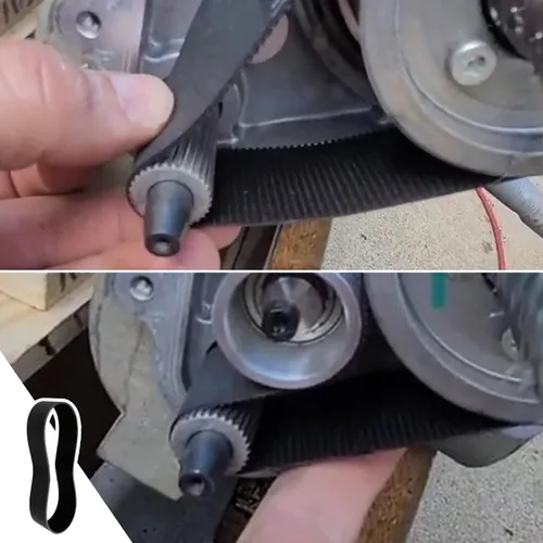 Vista 5 de Correa de engranaje de cremallera y piñón de dirección electrónica EPS Compatible con Ford F-150 2011-2017 Mustang 2010-2014 Reemplaza 28155825