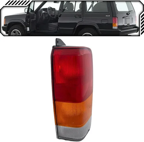 Vista 10 de EPIC LIGHTING Luces traseras halógenas estilo OE sin montaje de placa de circuito de repuesto para JEEP 97-01 Cherokee
