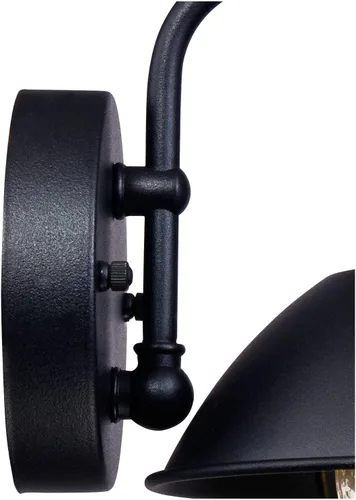 Vista 3 de John Timberland Fordham Farmhouse - Lámpara de pared industrial rústica para exteriores, de metal negro, 8 pulgadas, aplique de vidrio semillero