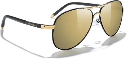 Vista 48 de MERRY'S, UV400 S8513, gafas de sol polarizadas para conducir, marco irrompible, para hombre.