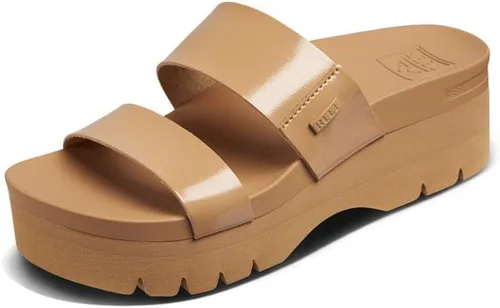Vista 14 de REEF Sandalias Cushion Vista Higher Slide para mujer Negro