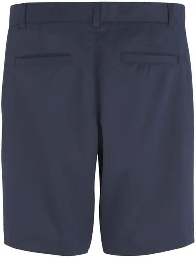 Vista 2 de Tommy Hilfiger Pantalones cortos de golf de rendimiento, uniforme escolar para niños, poliéster, elastano, resistente a la humedad, con botones