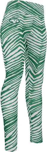 Vista 13 de Zubaz NFL Mallas para mujer de longitud completa de cintura alta básica 1.0