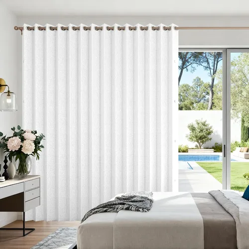 Vista 63 de Cortinas plisadas completamente opacas con cierre magnético, 72 pulgadas de largo, para interiores y exteriores, 1 panel, 45 pulgadas de ancho x 72