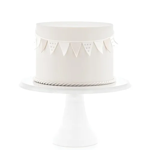 Vista 4 de Satin Ice - Fondant de café moca y menta Blanco