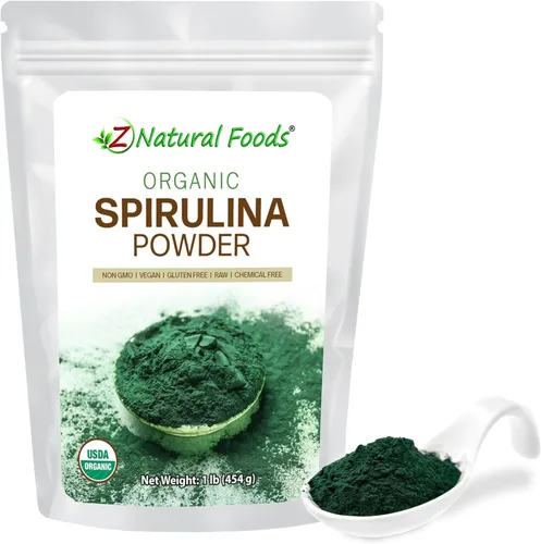 Vista 9 de Polvo orgánico de espirulina – 5 libras – Increíble superalimento de algas verdes azules – rico en aminoácidos, vitaminas y minerales – Mezcla