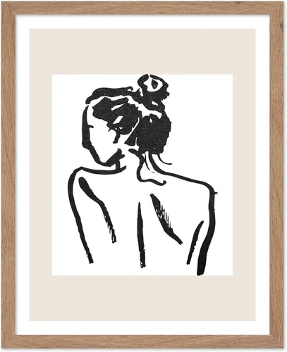 Vista 30 de Poster Master Faces Poster - Retro Women Print - Portrait Art - Sketch Illustration - Abstract Artwork - Woman Design - Chic Boho Design - Great