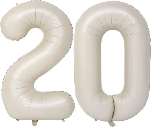 Vista 164 de Globos de 40 pulgadas con números de caramelo, papel de aluminio de helio, globos de látex de Mylar para fiesta de cumpleaños, decoración digital 0
