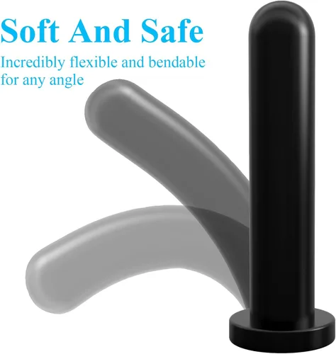 Vista 6 de Entrenador de enchufe anal con fuerte ventosa para hombres y mujeres, consolador suave y pequeño con correa, juguetes sexuales vaginales