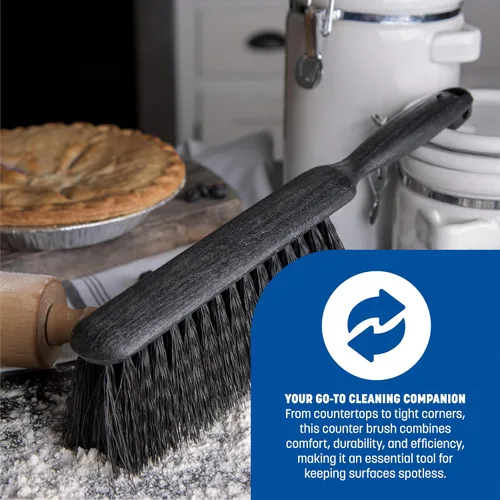 Vista 3 de Carlisle FoodService Products 3625803 Cepillo para chimenea/banco, 8 pulgadas, negro