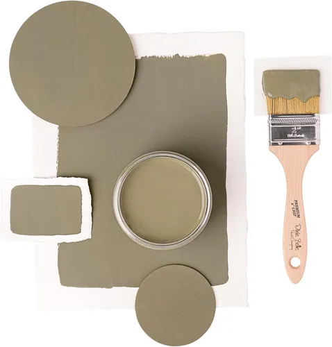 Vista 356 de Pintura para muebles con acabado de tiza Dixie Belle Paint Company - Amatista (4oz) - Pintura mineral de tiza chic púrpura profundo mate