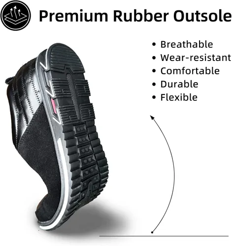 Vista 3 de Zapatos de vestir para hombre, estilo casual, de negocios, Oxford Derby, ortopédicos, de cuero, simples con cordones, zapatos planos para hombre