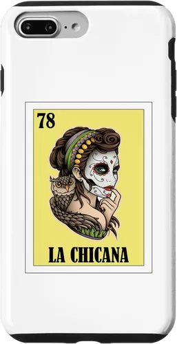 Vista 9 de iPhone 15 divertido diseño mexicano para chicanos - Funda La Chicana
