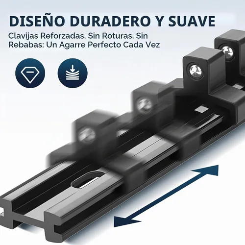 Vista 4 de Reniteco Juego de organizador de enchufes, paquete de 3, unidad de 1/2" x