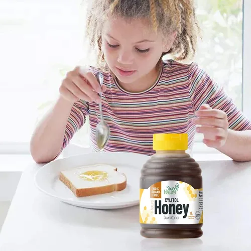 Vista 5 de Sweet Nature Abedul xilitol miel sin azúcar, apto para dieta cetogénica, 14