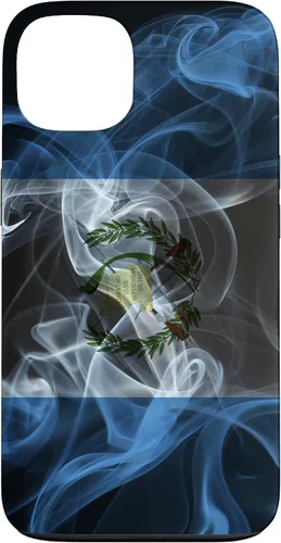 Vista 7 de Smoky Guatemala Flag - Funda de orgullo guatemalteco ahumado para iPhone 17
