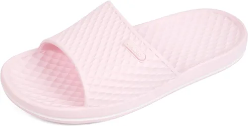 Vista 27 de FUNKYMONKEY - Sandalias de baño para mujer, sandalias para el interior del hogar, playa, antideslizantes